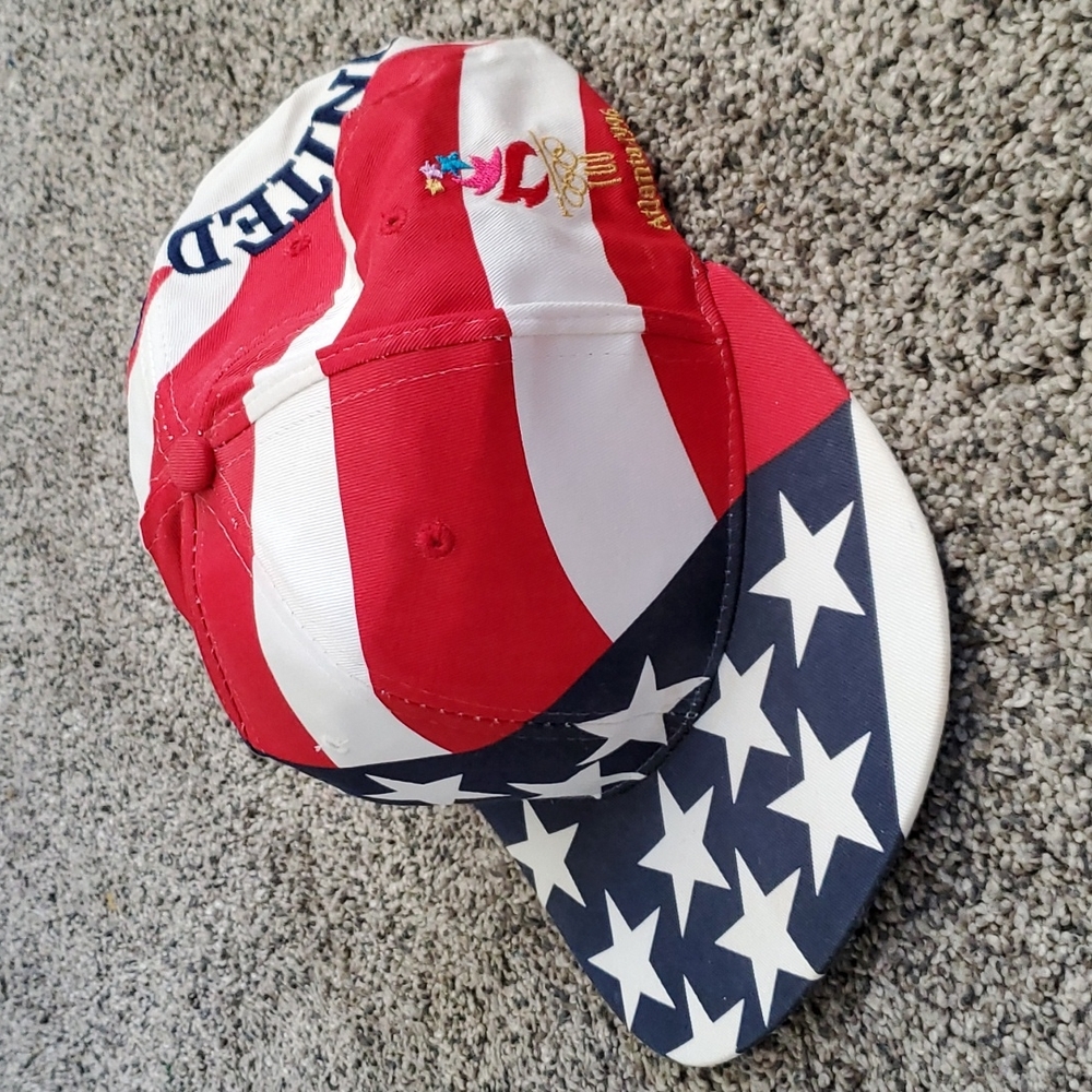 Vintage 1996 Olympics USA Snapback Hat